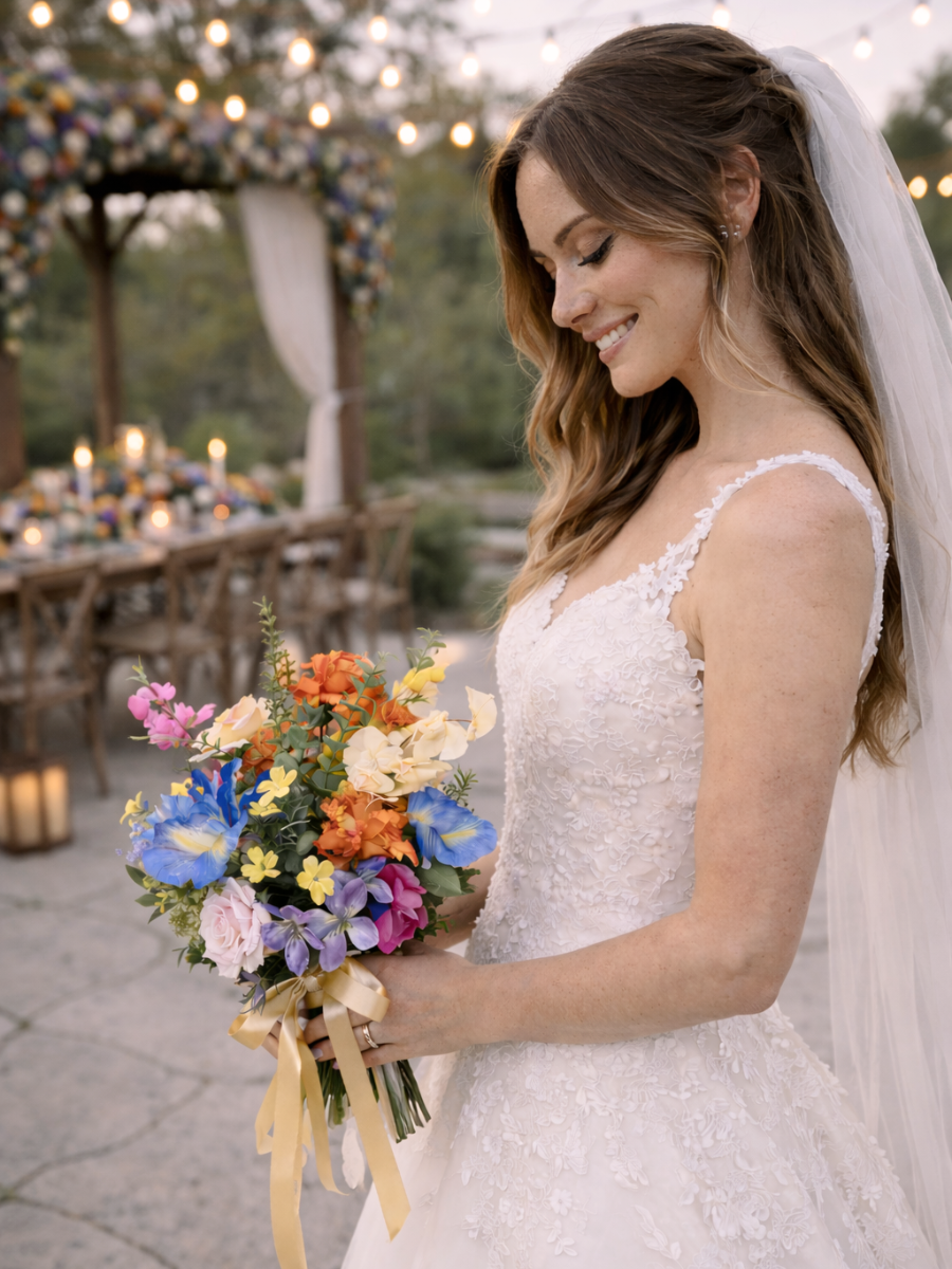 Secret Garden - Bridal Bouquet (Faux Rental)