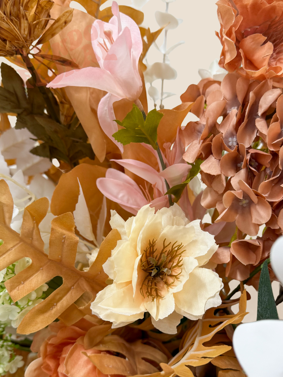 (Faux) Latte Garden Floral Stand