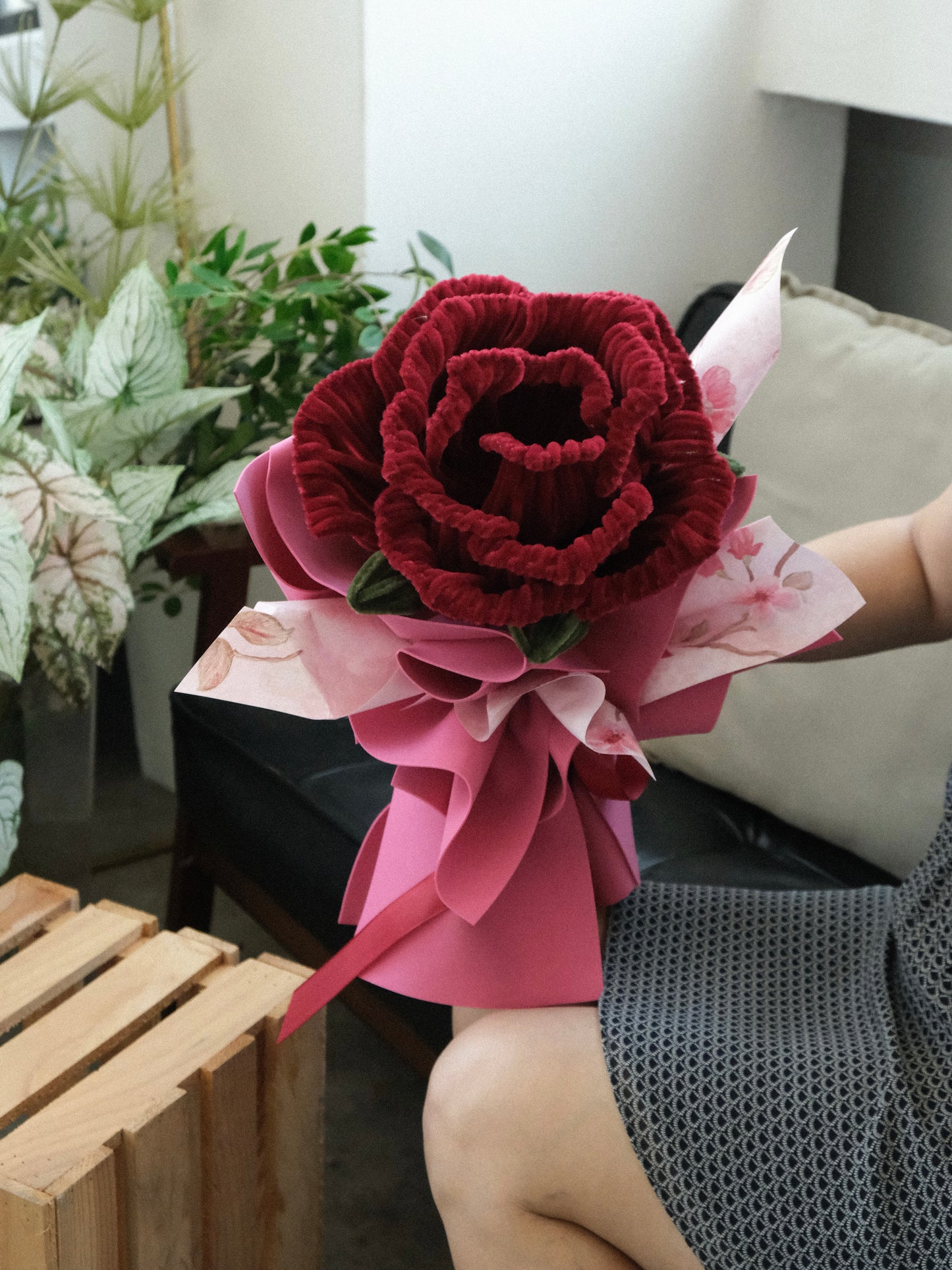 Graduation Wrapped Bouquet with Delivery In Singapore