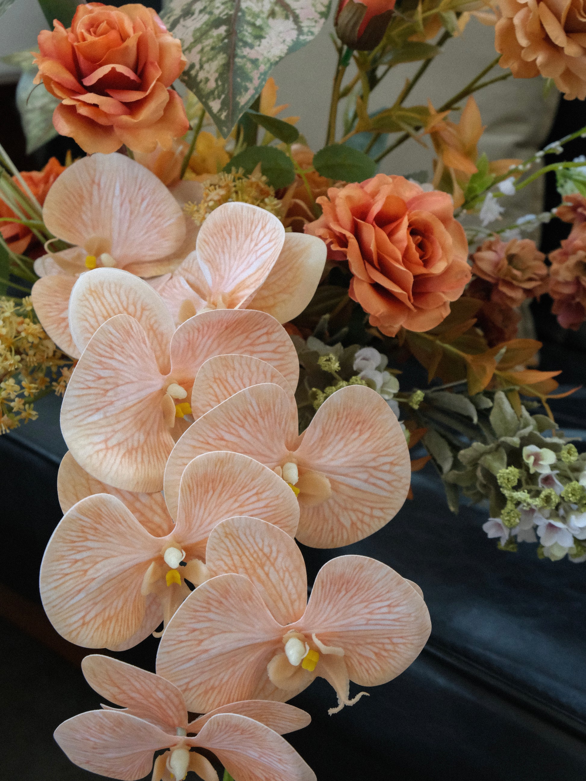 Realistic Faux Flower Vase Arrangement with Delivery in Singapore