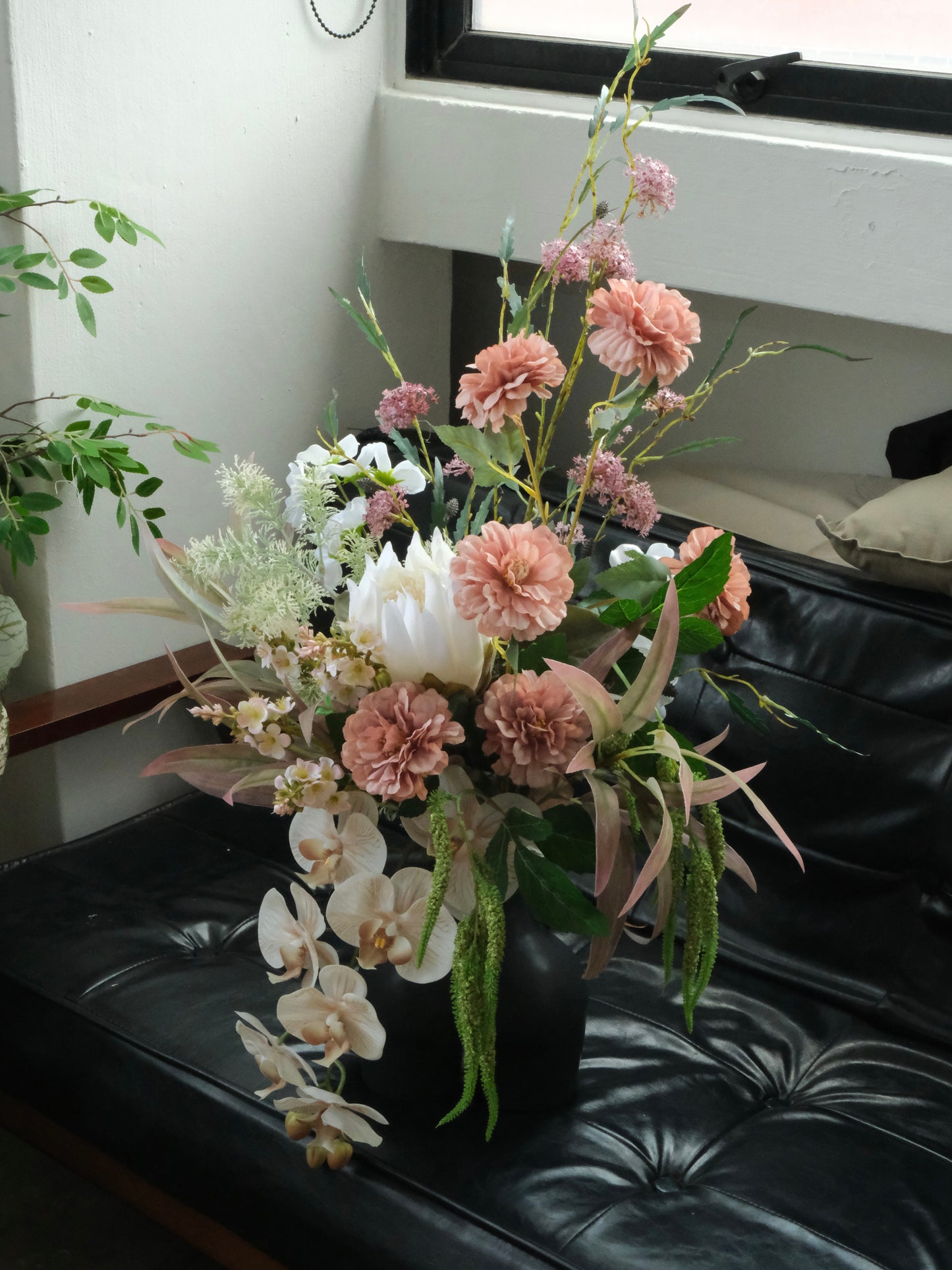 (Faux) Moonlit Violet Large Butt Vase