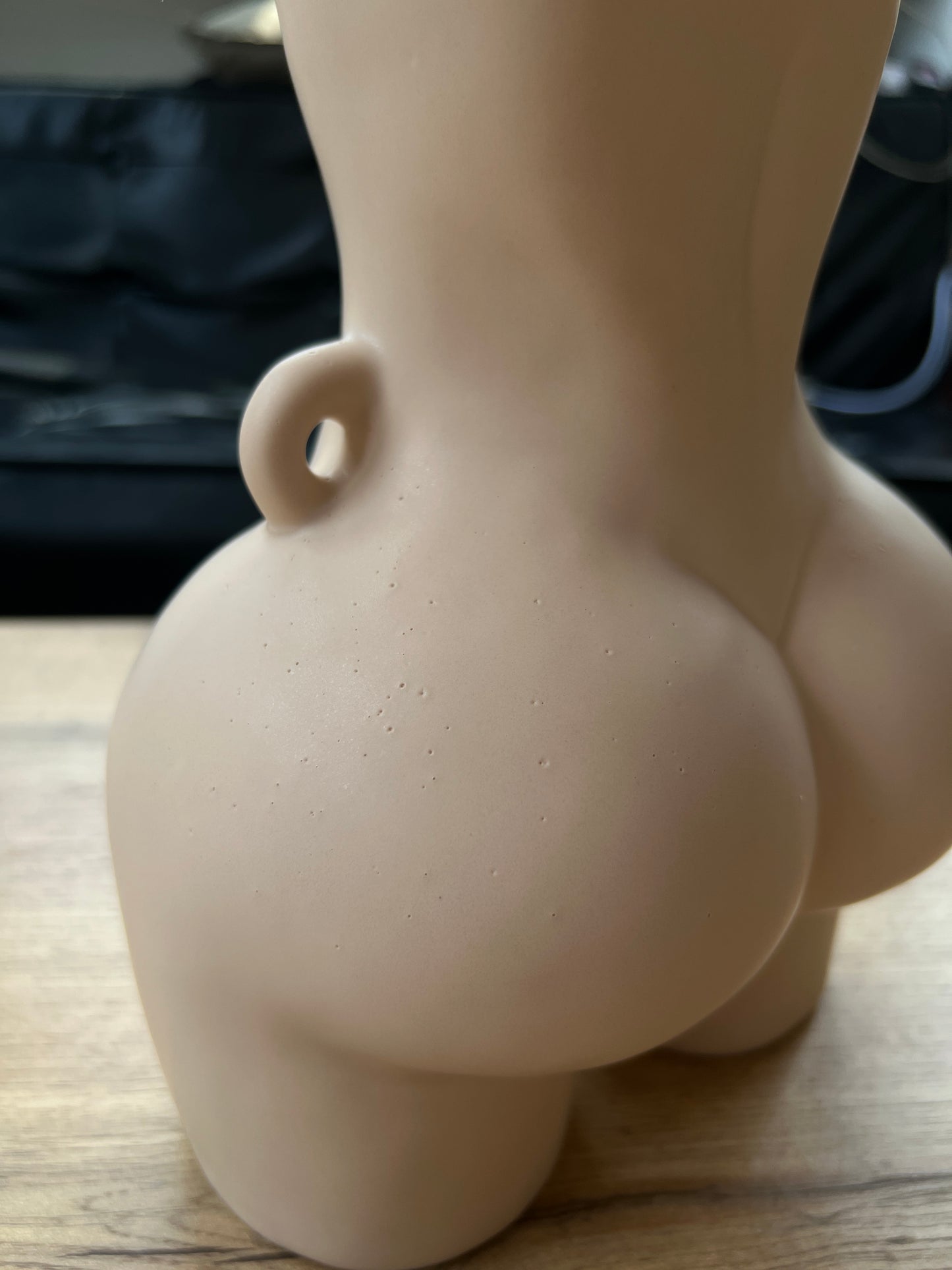 (Faux) Maple Mist Large Butt Vase