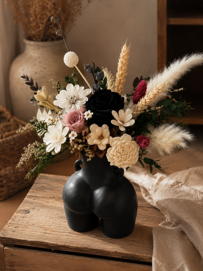 Blacky Butt Vase + Giftbox