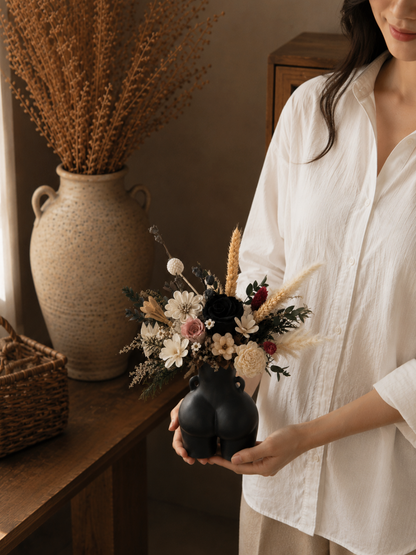 Blacky Butt Vase + Giftbox