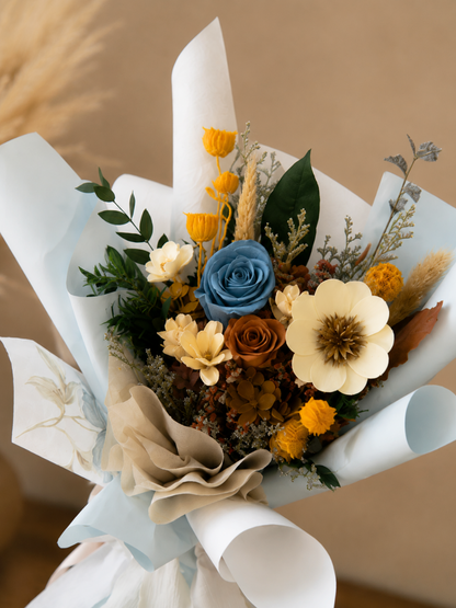 Rustic Blue Bouquet