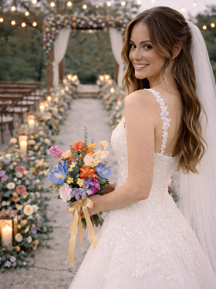Secret Garden - Bridal Bouquet (Faux Rental)