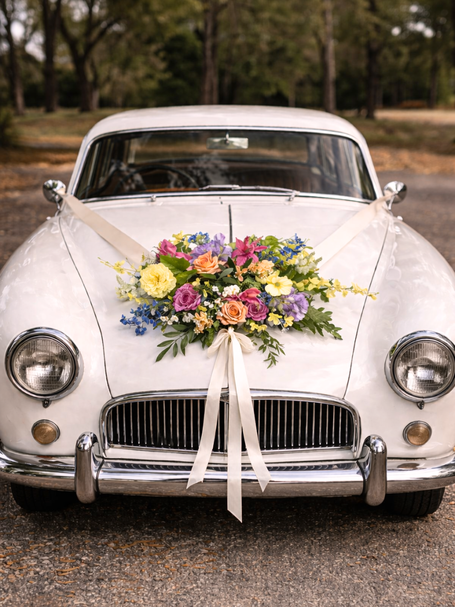 Secret Garden - Car Floral Installation (Faux Rental)