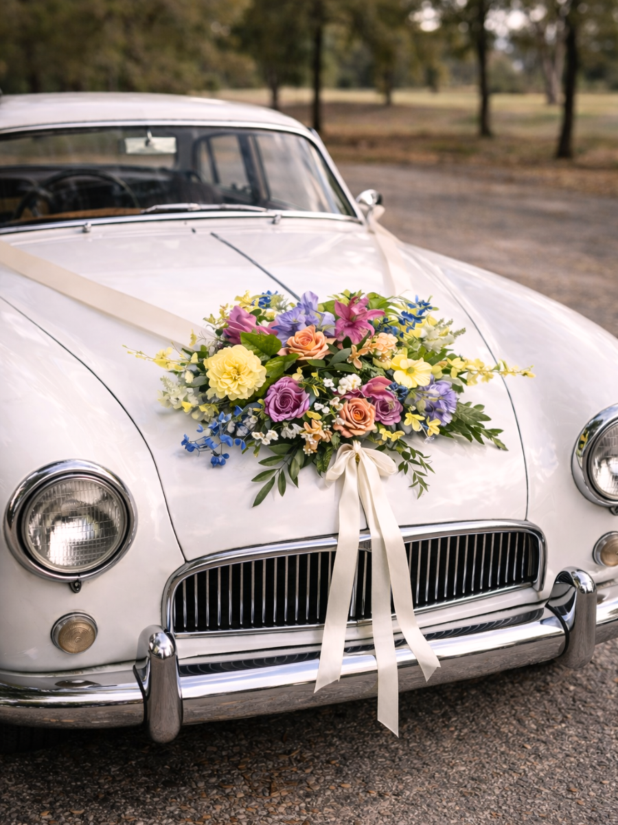 Secret Garden - Car Floral Installation (Faux Rental)