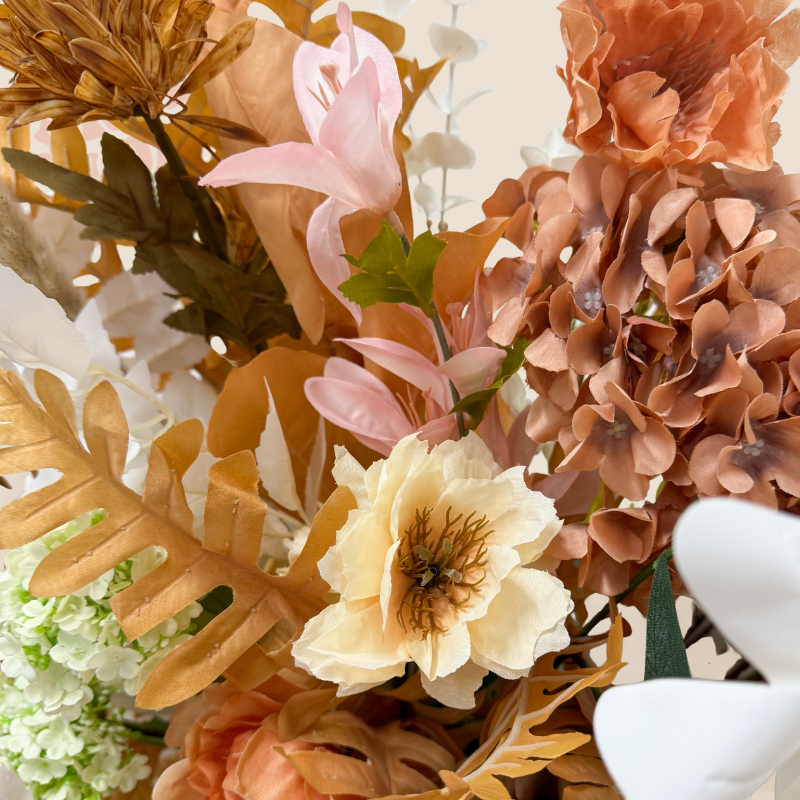 (Faux) Latte Garden Floral Stand
