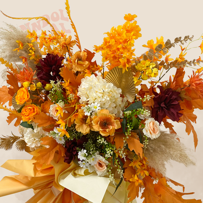 (Faux) Sunburst Joy Floral Stand