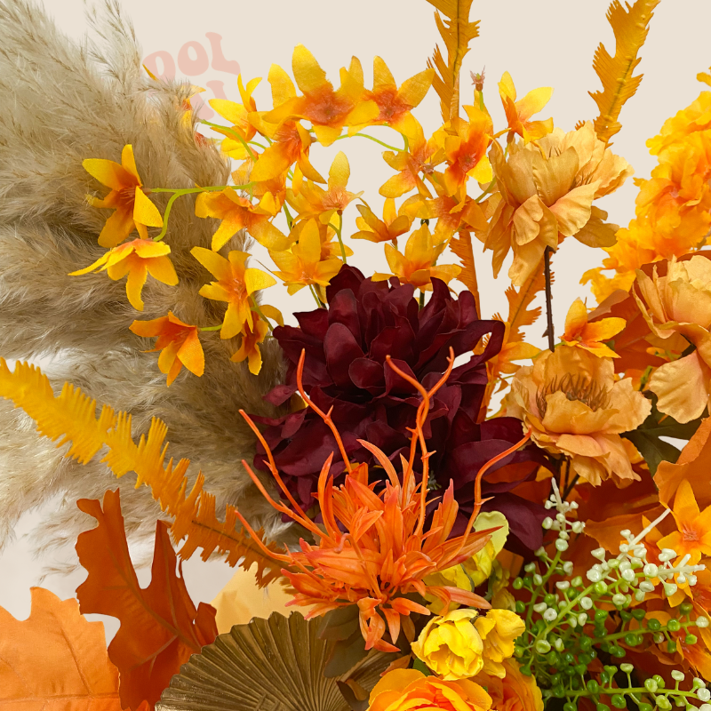 (Faux) Sunburst Joy Floral Stand