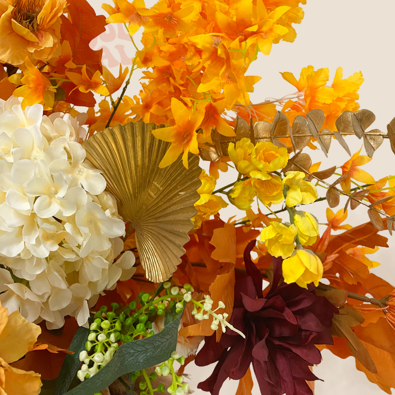 (Faux) Sunburst Joy Floral Stand