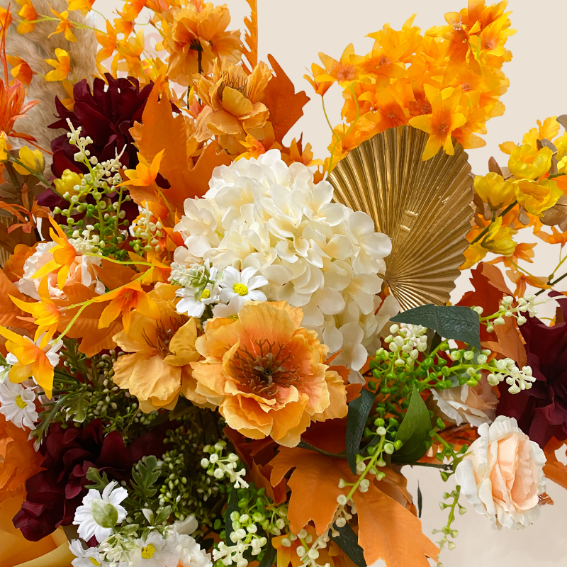 (Faux) Sunburst Joy Floral Stand