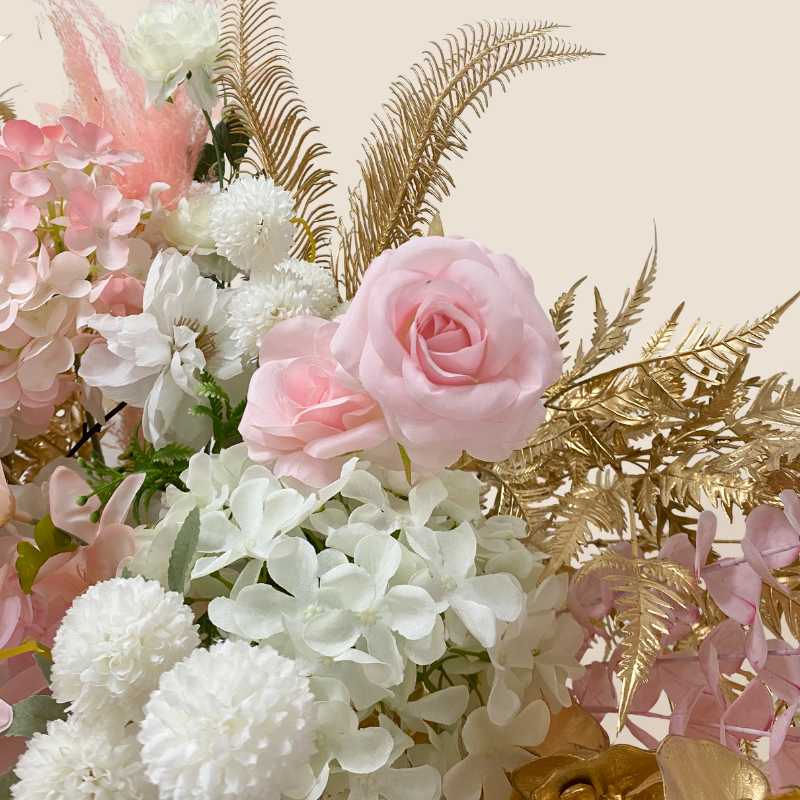 (Faux) Pink Opulence Floral Stand