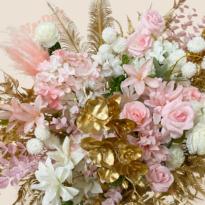 (Faux) Pink Opulence Floral Stand
