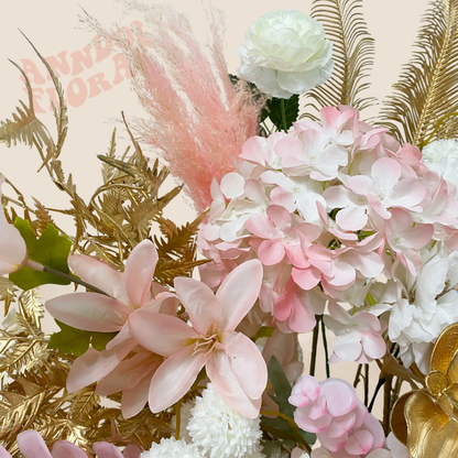 (Faux) Pink Opulence Floral Stand