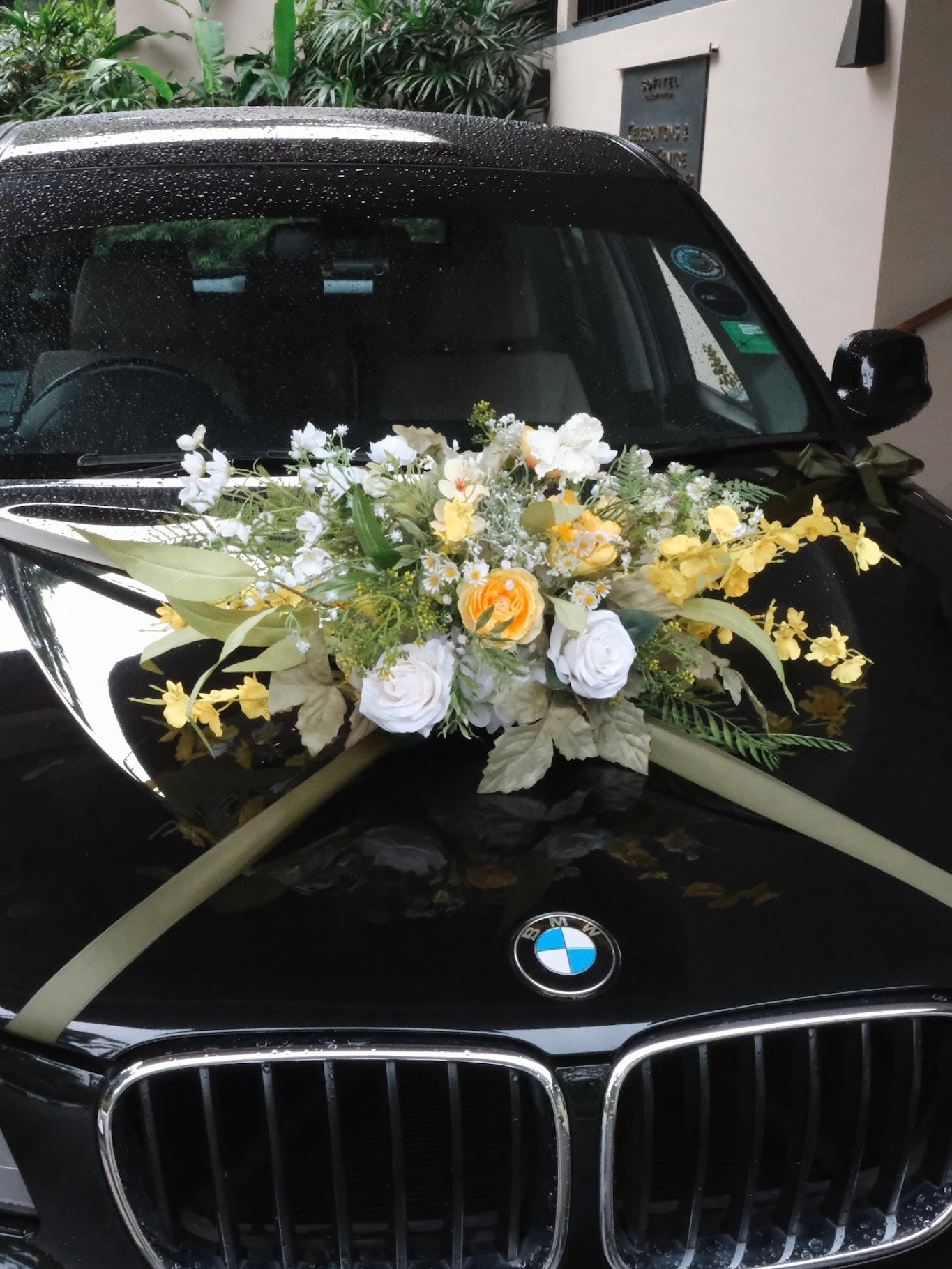 (Rental) Customise Your Own Faux Flower Car Decor