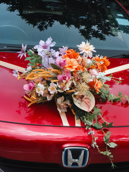 (Rental) Customise Your Own Faux Flower Car Decor