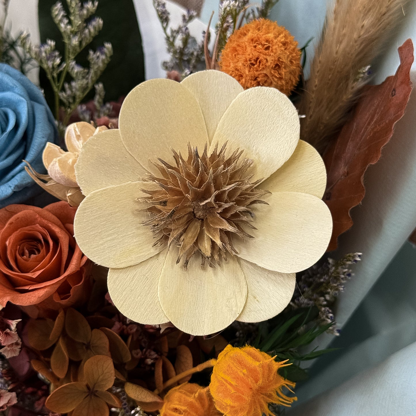 Rustic Blue Bouquet