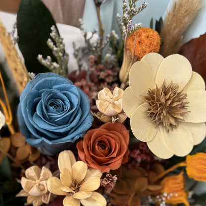 Rustic Blue Bouquet