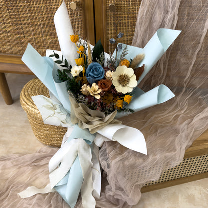 Rustic Blue Bouquet