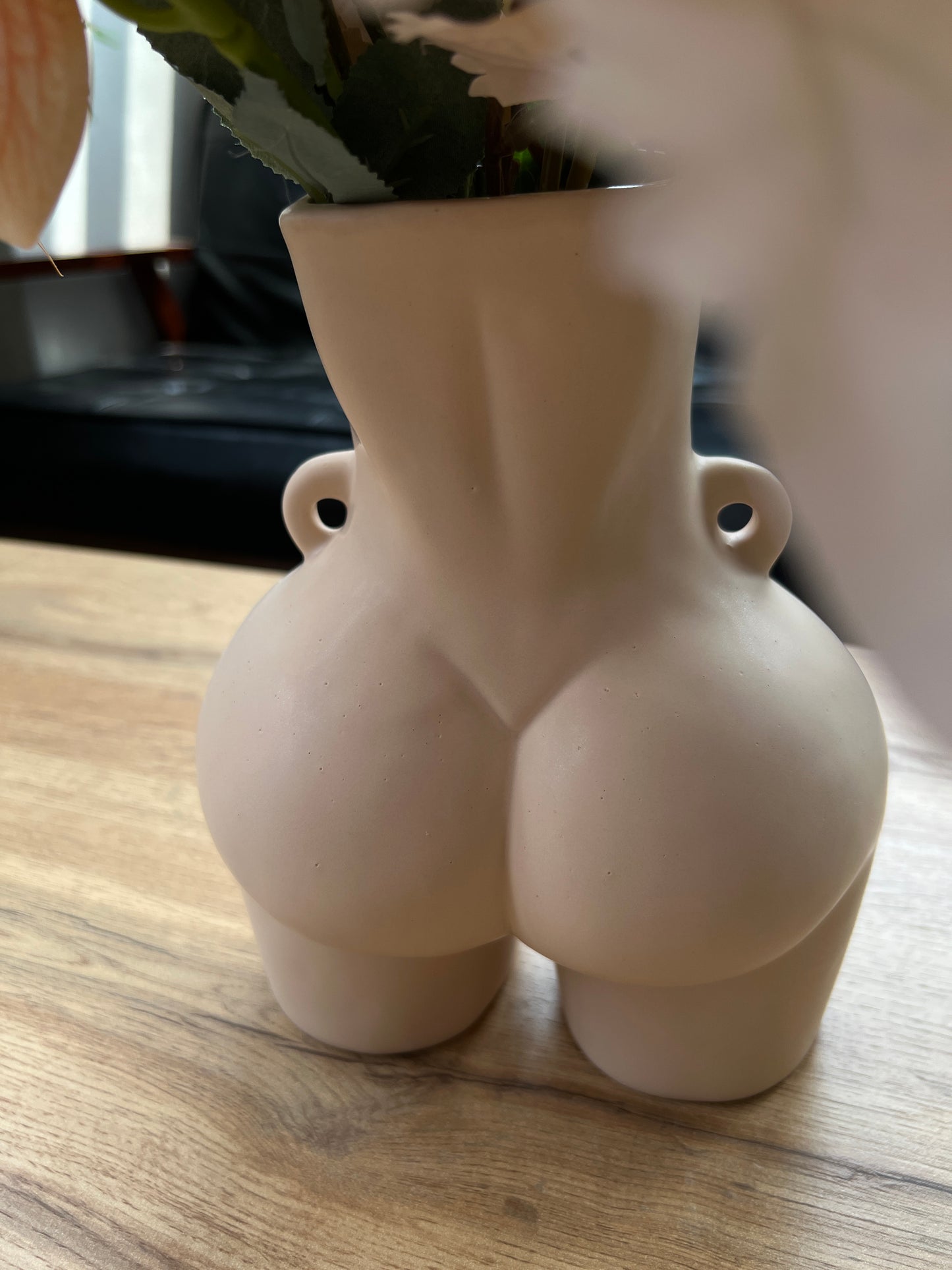 (Faux) Maple Mist Large Butt Vase