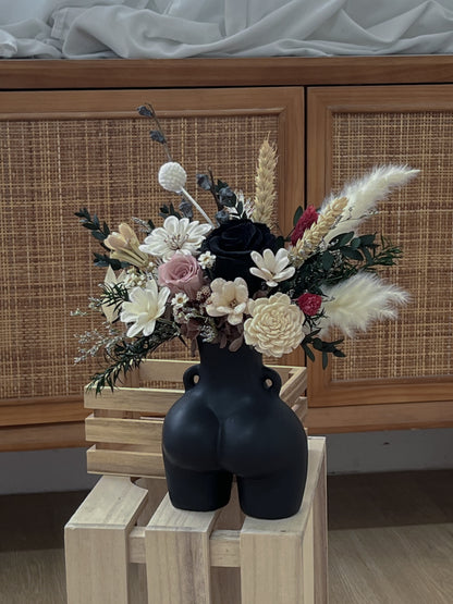 Blacky Butt Vase + Giftbox