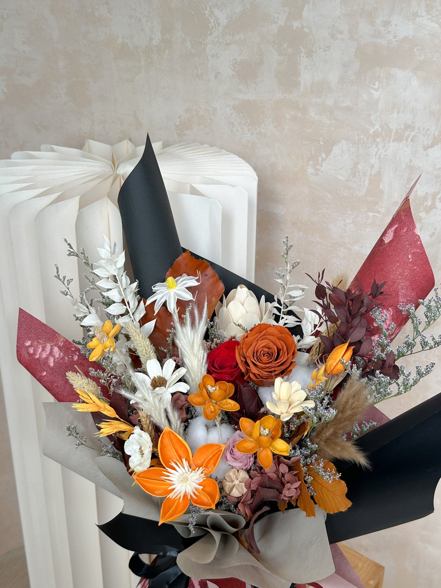 Ember Kiss Bouquet