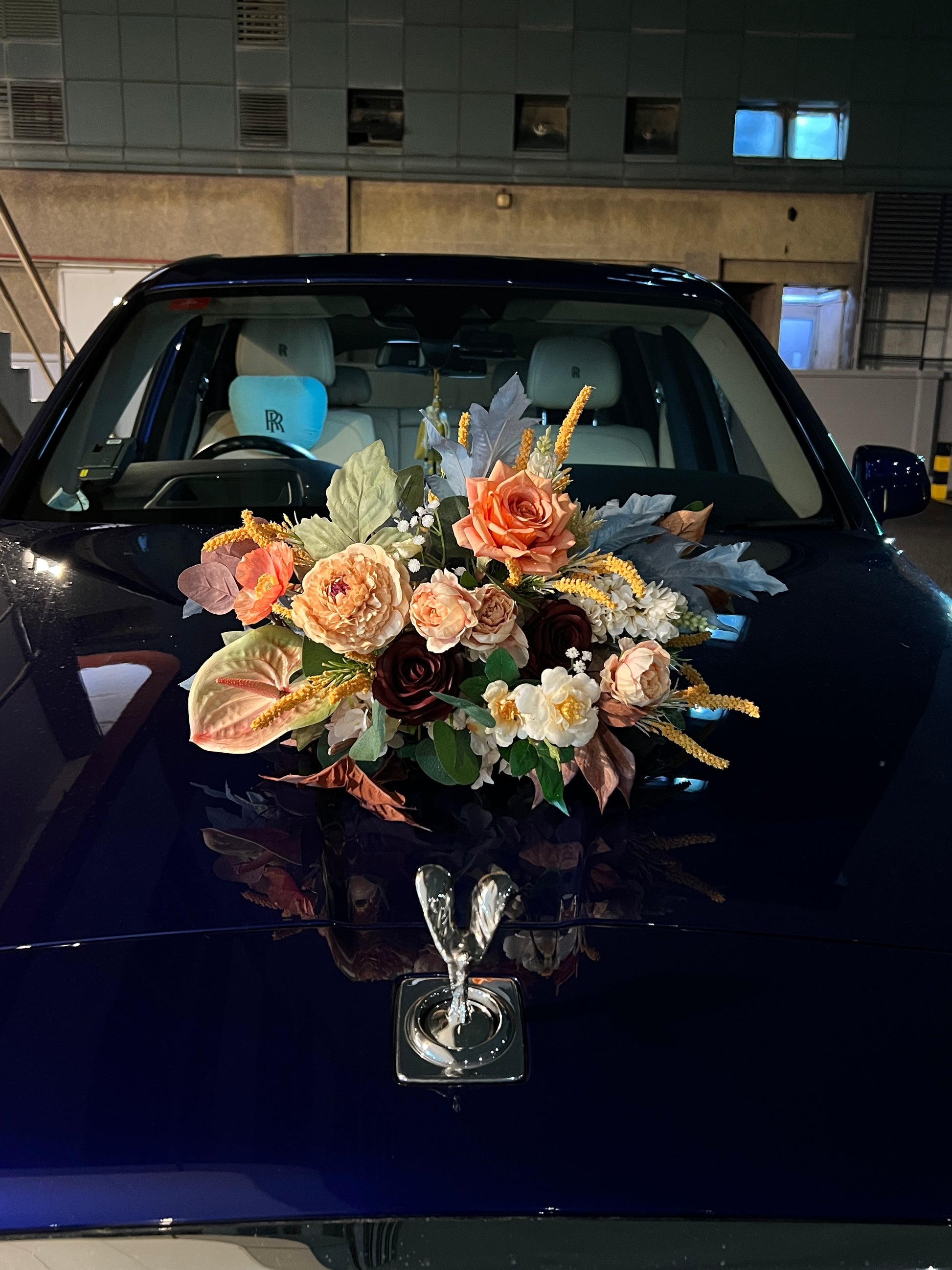 (Rental) Customise Your Own Faux Flower Car Decor