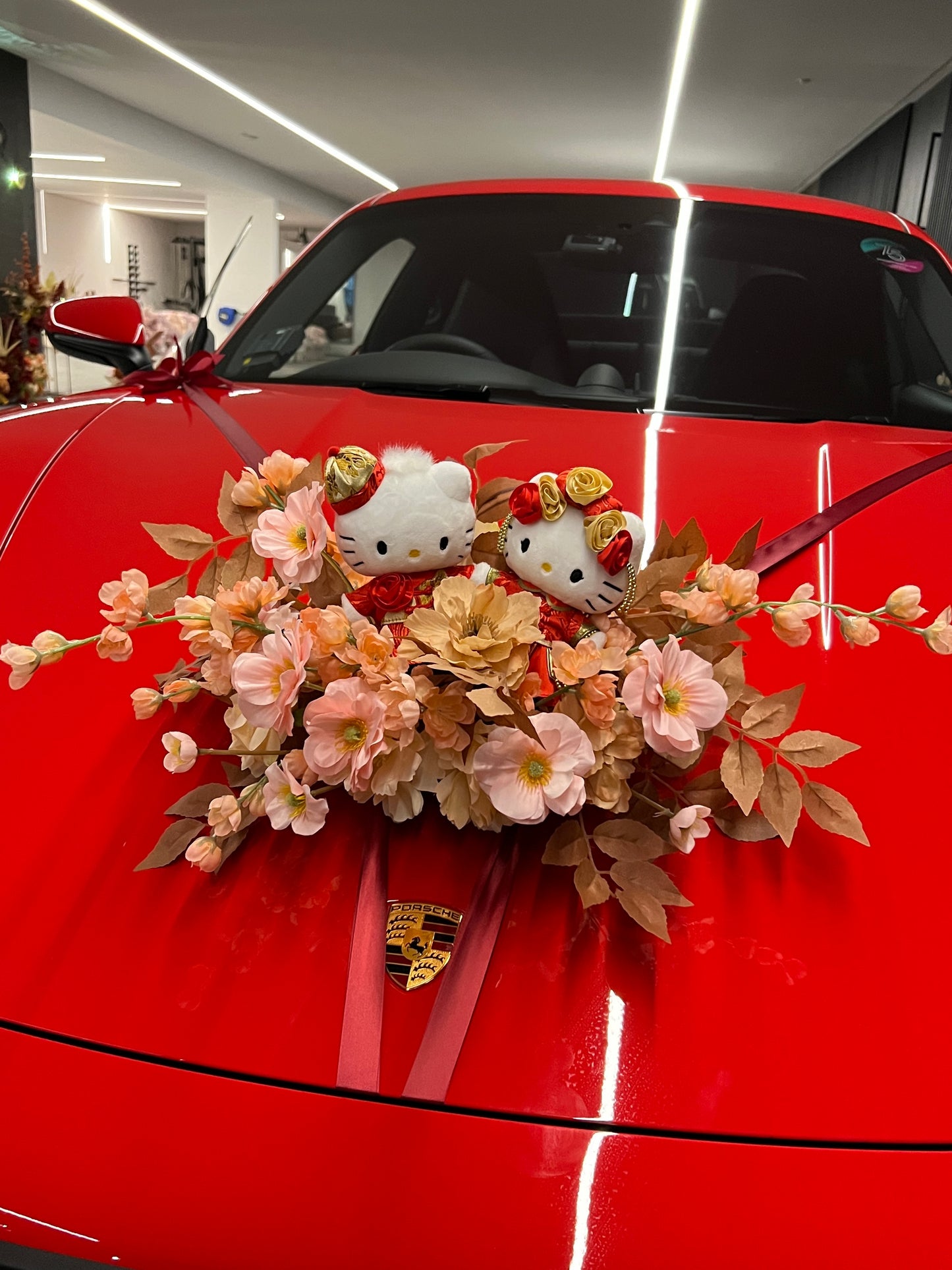 (Rental) Customise Your Own Faux Flower Car Decor