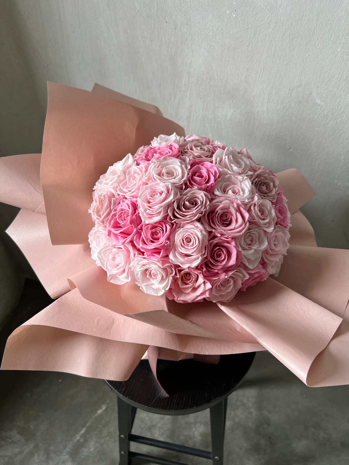 50 Preserved Roses Bouquet Anndol Floral